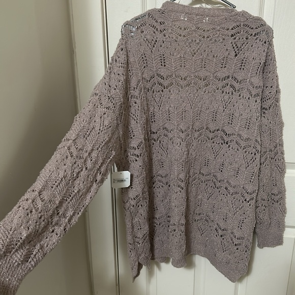 Altar’d State Grace Pointelle Cardigan M - Picture 7 of 7